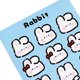 thumbnail image 5 of Dekaim-pegatinas De Conejo Para Diario, Pegatinas Bonitas De Conejito Para Decoración, Sello, Pegatinas De Animales Kawaii Para Planificador, Botella De Agua Y Portátil, 5 of 13