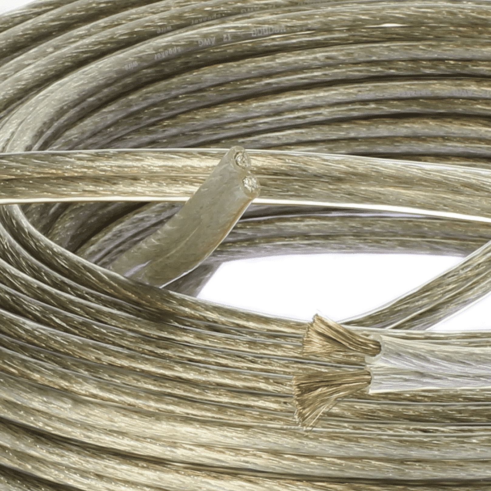 2 American Terminal PROS8G50 50' 8 Gauge PRO PA DJ Car Home Marine Audio Speaker Wire Cable Spool