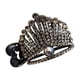 thumbnail image 2 of Xihbxyly Pinza para El Cabello de Aleación, Elegante Accesorio para Cola de Caballo con Perlas, Cómoda Horquilla de Metal, Elegante Diseño con Flecos, Perfecta para Fiestas y Eventos Diarios, Un Artí, 2 of 3
