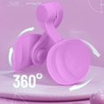 thumbnail image 2 of Ejercitador de cadera y muslo para mujer, equipo de entrenamiento, dispositivos de recuperación posparto, de ejercicio de piernas y músculos , púrpura Violeta Sunnimix ejercitador de muslos, 2 of 8