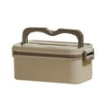 thumbnail image 2 of Multi-layer Bento Box Plastic Lunch Box Portable For Office Workers Can Be Heated In The Microwave 304 Stainless Steel Student Lunch Box, 2 of 6