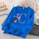 thumbnail image 5 of Sonics - Camiseta de manga larga para niños y niñas, sudadera con letras estampadas de dibujos animados, ropa informal de anime, regalos para niños, 5 of 5