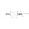 thumbnail image 2 of 2 Pack Dress Cinch Clips, Tightener Dress Back Cinch Clip（White）, 2 of 6