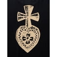 thumbnail image 6 of Hija De Tu Madre, Unisex Graphic T-Shirt, Sacred Heart, Sizes XS-3XL, 6 of 12