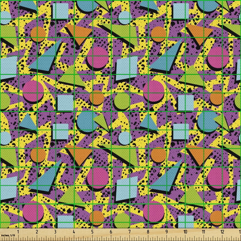 80s Print Fabric