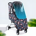 thumbnail image 4 of MELIVO Waterproof Winter Thicken Rain Cover Wind Dust Shield Full for Baby Stroller Accessories Pushchairs, 4 of 4