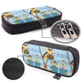 thumbnail image 4 of Geaub giraffe come out from zipper large capacity pencil case - dual zipper, multiple pockets, durable material, versatile use for stationery, cosmetics, and more, 4 of 6