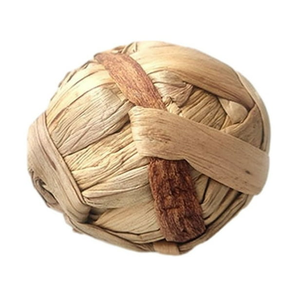 Methold Adiciones coloridas, animales pequeños, pelotas de juego para diversión sin fin, masticar hierbas, bolas, juguetes para masticar Juguetes de animales pequeños bola de calabaza 7cm