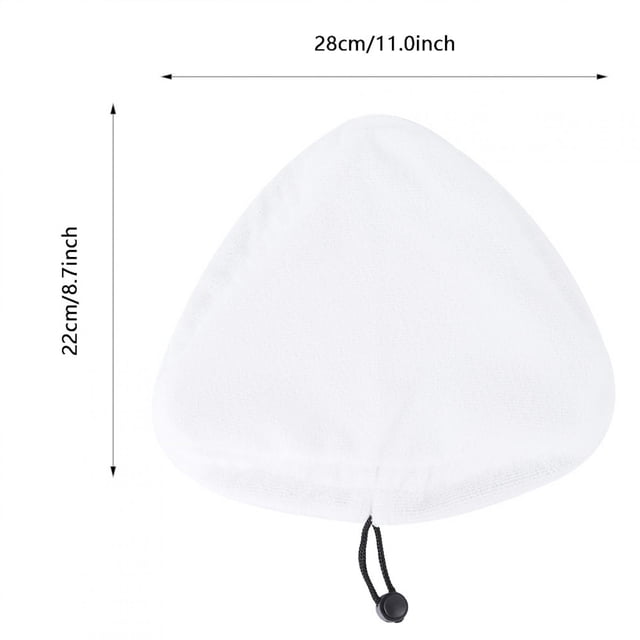 MOP 2pcs reemplazo de microfibra lavable triangular