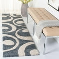 thumbnail image 1 of Safavieh Florida Mirabelle Contemporary Shag Area Rug, 1 of 6