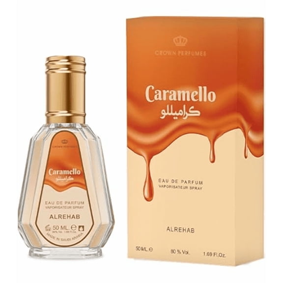 Al Rehab Caramello Eau de Parfum, Unisex Fragrance, 50ml Spray