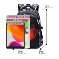 thumbnail image 3 of Mochila Asge Camo para niños gris para escuela secundaria 30 x 22 x 46 cm, 3 of 8