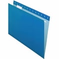 thumbnail image 5 of Pendaflex 415215BLU Reinforced Hanging File Folders- Kraft- Letter- Blue- 25/Box, 5 of 6
