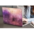 thumbnail image 1 of Hard Shell Compatible with New MacBook Air 13" with Retina Display Touch ID USB Type-C Cable Tie Model: A2337 m1&A2179&A1932 (Colorful B 187), 1 of 5