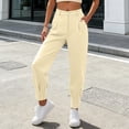 thumbnail image 2 of Aihuaihua Womens Dress Pants Business Casual 2026 Trendy High Waisted Ankle Length Dressy Trousers Slacks Work Clothes Beige XL, 2 of 8