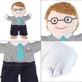 thumbnail image 2 of Dad Family Hand Puppet, Plush Hand Puppet Puppet Theater Toys, Educational Toy, 2 of 5