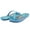 Turquoise, variant on Capistrano Flip Flop for Women