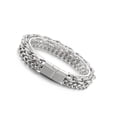 thumbnail image 4 of Brazalete de doble capa Qarigey acero Metal decoración de mano AP014690-03, 4 of 6