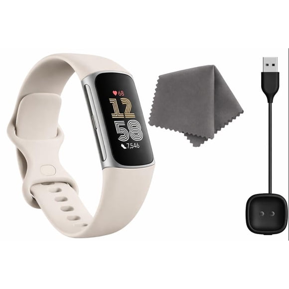 Fitbit Charge 6 Rastreador de actividad física negro con GPS y frecuencia cardíaca