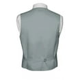 thumbnail image 2 of "BEST TUXEDO" Men's Formal, Wedding, Prom, Homecoming, Tuxedo Vest, in Silver, 2 of 3