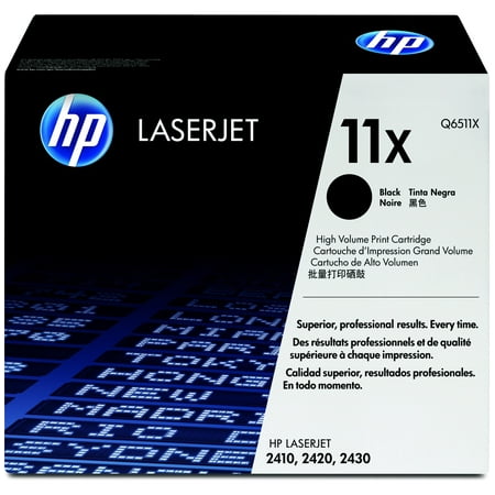 UPC: 0829160126234 | HP 11X (Q6511X) Toner Cartridge  Black High Yield