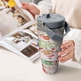 thumbnail image 2 of 30oz Christmas Stainless Steel Tumbler with Lid - Double Wall Insulated, Durable Water Bottle for Year-Round Use, 2 of 6