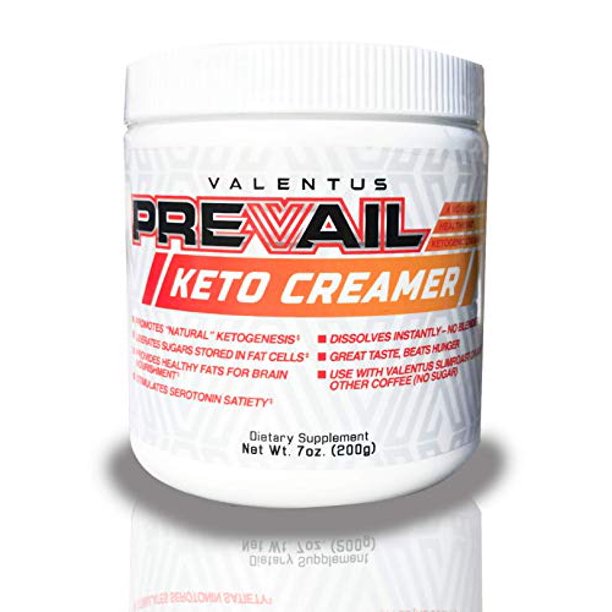 Valentus Prevail Keto Coffee Creamer Mct Oil Powder 7 Oz 20 Servings Walmart Com