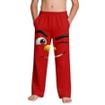 thumbnail image 1 of Pantalon de Plage Décontracté Imprimé pour Femmes avec Poches Taille Élastique Lightw8 100 % Polyester, 1 of 9