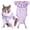 purple, variant on mirlewaiy Cat Recovery Suit for Abdominal Wounds and Skin Diseases, Breathable Surgical Recovery Shirt After Surgery Wear Anti Licking Wounds,E-Collar Alternative for Cats Pet Kitten(RSC01-Navy-s)