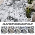 thumbnail image 4 of Garvee 5'x7' Modern Abstract Area Rug with Non-Slip TPR Backing, Washable Rug Soft Thin Printed Indoor Carpet for Living Room Bedroom Home Office, Light Gray, 4 of 7
