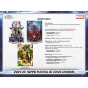 2025 Topps Marvel Studios Chrome - Hobby Box - Look for Autographs and Sketches