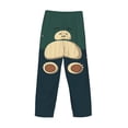 thumbnail image 3 of Mens Pajama Pants Ultra Soft Comfy Lounge Sleep Pants Print Loose Casual Bottoms Loungewear, 3 of 8