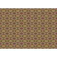 thumbnail image 1 of Ahgly Company Machine Washable Indoor Rectangle Transitional Brown Red Area Rugs, 4' x 6', 1 of 7