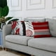 thumbnail image 2 of Billuyoard Fundas de almohada negras y rojas, fundas de almohada elegantes y duraderas para el hogar, transpirables, suaves y fáciles de cuidar Decoración del hogar W0081-9, 2 of 6