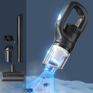 Meitianfacai Voiture Portable à main petit aspirateur sans fil Home Car Rechargeable Haute puissance Aspirateur puissant