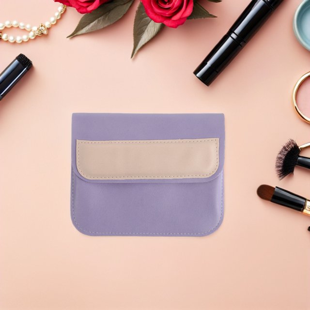 WEUVEB Estuche Morado Para Esenciales Con Protección Antivibración Y Organizador De