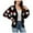 Black, variant on Christmas Sweater Cardigan for Women Y2K Button Dwon Santa Graphic Cardigan Ugly Xmas Open Front Sweater (Pink, L)