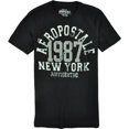 thumbnail image 1 of Aeropostale - Camiseta gráfica para hombre, color negro, XS, 1 of 1