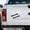 Black, variant on Tie Stitches Graphic Car Decal Sticker,Cartoon Stitch,Fun car Accessory,Fun Bandage Decal for Bumper, Trunk,Window,Side,Wound Sticker,Red,2PC