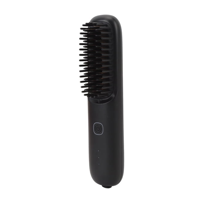 Cepillo Alisador De Cabello, Portátil, Recargable Por USB, Hoja De Cerámica MCH, Alisador De Cabello Inalámbrico, Peine De Iones Negativos Para Uso Doméstico