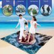 thumbnail image 5 of Manta de playa extragrande antiarena | Esterilla de picnic de secado rápido e impermeable para 4-6 personas | Portátil para camping, senderismo, deportes y viajes, 5 of 7