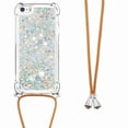 thumbnail image 2 of Funda FOXDOCK para iPhone 5/5s con Cuerda Ajustable, Brillo Líquido, Protección Antigolpes y Lente – Ideal para Regalo, 2 of 6