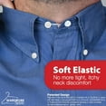 thumbnail image 4 of HWZWT Rallonge de Col de Chemise pour Hommes Doux Élastique Relaxant de Cou Serré pour Chemise Habillée Rallonge de Bouton pour Chemise Habillée Rallonge de Col de Chemise pour Hommes, 4 of 5