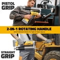 thumbnail image 4 of Pistola engrasadora eléctrica inalámbrica Ecarke 20 V compatible con DeWalt, 4 of 9