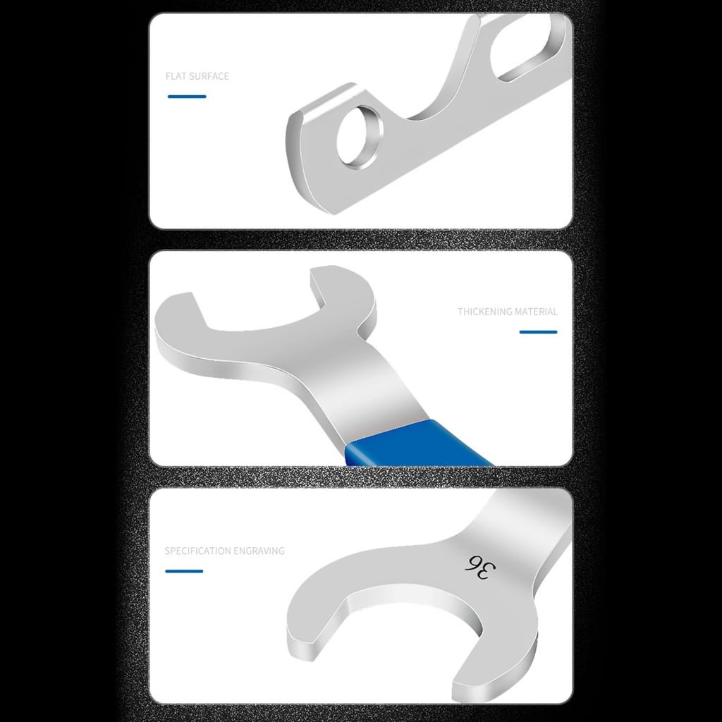 SIEYIO 2Pcs Fan Clutches Wrench Set 32mm 36mm Wrench Water Pumps Pulley Holder Nut Water Removal Fan Clutches Removal Tool