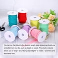 thumbnail image 5 of Unique Bargains Lace Ribbon 16 Yards 3/4' Double Crown Edges Elastic Lace Trim for Craft,Gift Wrappers,Headbands(Gray), 5 of 5