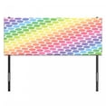 thumbnail image 3 of Polka Dots Headboard, Polka Dots in Soft Rainbow Colors Big Points Eternal Shapes Retro Pattern, Upholstered Decorative Metal Bed Headboard with Memory Foam, Full Size, Multicolor, by Ambesonne, 3 of 4