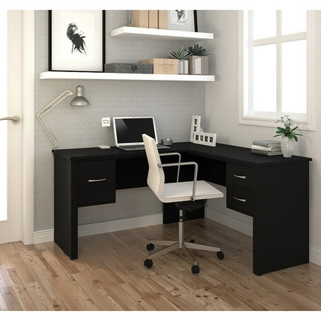 Upc 063753046091 Bestar Somerville L Shaped Desk Tuscany Brown Upc 063753046091 Image For Bestar Somerville L Shaped Desk Tuscany Brown Black