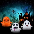 thumbnail image 1 of Fiudx Juguetes de Cuerda para Halloween, Divertido Set de Novedades, Calavera Pirata Saltarina y Globo Ocular, Recuerdo de Fiesta de Halloween, Relleno para Bolsas de Golosinas, Plástico Duradero, Se, 1 of 2