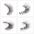 thumbnail image 6 of 10 Pairs Natural Looking Fake Eyelashes, Handmade Soft Reusable False Eyelashes, Manga Style Natural Curling Lashes (6-12mm), 6 of 7
